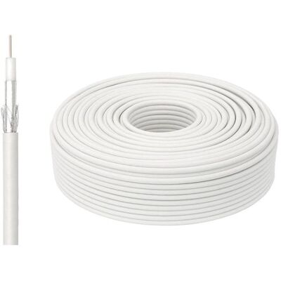 Kabel koncentryczny RG6U CCS STAL rolka- 100m oplot 48x0.12 libox Kabel koncentryczny RG6U CCS STAL rolka- 100m oplot 48x0.12 libox