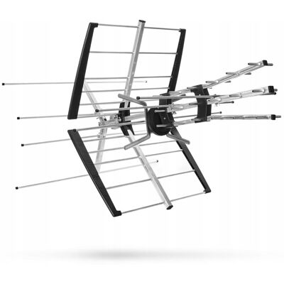 Mocna antena naziemna DVB-T2 COMBO UHF+VHF Spacetronik TUCANA FILTR 5G LTE Mocna antena naziemna DVB-T2 COMBO UHF+VHF Spacetronik TUCANA FILTR 5G LTE