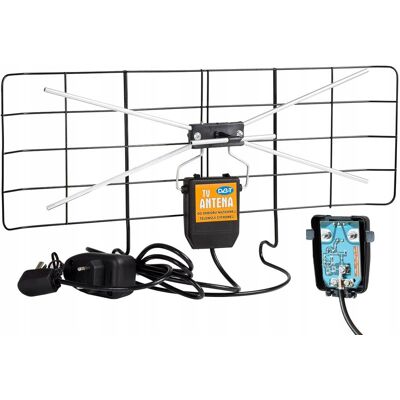 Inny producent Polska Antena Tv Dvb-T T2 Pokojowa Hd 4k Mux8 Moc Inny producent Polska Antena Tv Dvb-T T2 Pokojowa Hd 4k Mux8 Moc