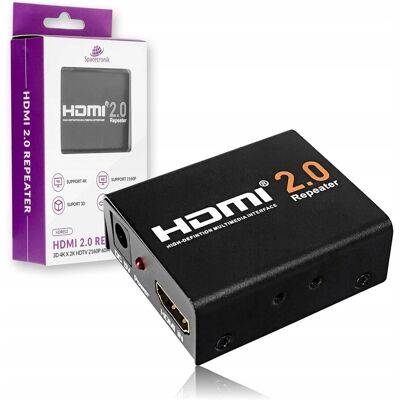 Spacetronik Repeater Wzmacniacz Extender Sygnału HDMI 2.0 4K DO 60M Telewizor Monitor Spacetronik Repeater Wzmacniacz Extender Sygnału HDMI 2.0 4K DO 60M Telewizor Monitor