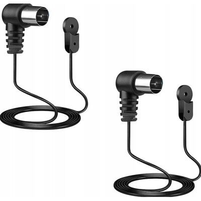 Inny producent Antena 2 Sztuki Fm 75 Ohm Wzmacniacz Sygnału Kabel 1 5m Stereo Radio Inny producent Antena 2 Sztuki Fm 75 Ohm Wzmacniacz Sygnału Kabel 1 5m Stereo Radio
