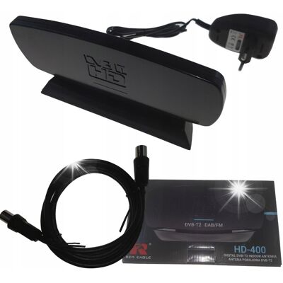 Inny producent Antena Tv Pokojowa Dvb-T2 Do Telewizji Naziemnej Wewnętrzna Wzmacniacz Inny producent Antena Tv Pokojowa Dvb-T2 Do Telewizji Naziemnej Wewnętrzna Wzmacniacz