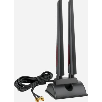 Inny producent Antena Wifi 7 Tri-Band 6dbi Stołowa Magnetyczna Wzmacniacz Sygnału Inny producent Antena Wifi 7 Tri-Band 6dbi Stołowa Magnetyczna Wzmacniacz Sygnału