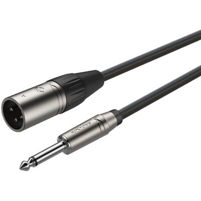 Kabel instrumentalny XLR - Jack 10 m Roxtone Kabel instrumentalny XLR - Jack 10 m Roxtone
