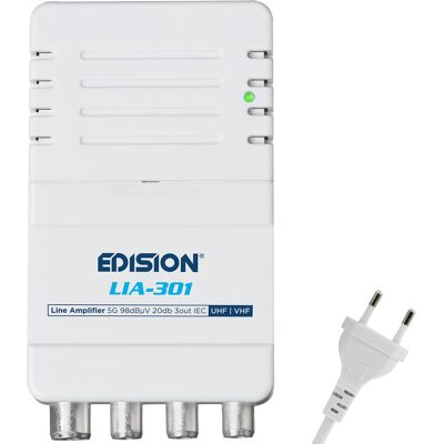 Zamiennik/inny Wzmacniacz Antenowy Wewnętrzny Lia-301 5-20 Db 3 Wyjścia Filtr 5g Lte Zamiennik/inny Wzmacniacz Antenowy Wewnętrzny Lia-301 5-20 Db 3 Wyjścia Filtr 5g Lte