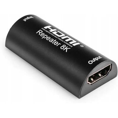 Spacetronik Wzmacniacz Sygnału Repeater Hdmi 2.1 Jakość 8k Adapter Zasięg 25m Stabilny Spacetronik Wzmacniacz Sygnału Repeater Hdmi 2.1 Jakość 8k Adapter Zasięg 25m Stabilny