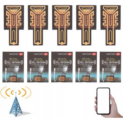 Inny producent Wzmacniacz Sygnału Telefonu Komórkowego 5 Szt Do Poprawy Zasięgu Gsm, Uplink 1 Db Inny producent Wzmacniacz Sygnału Telefonu Komórkowego 5 Szt Do Poprawy Zasięgu Gsm, Uplink 1 Db