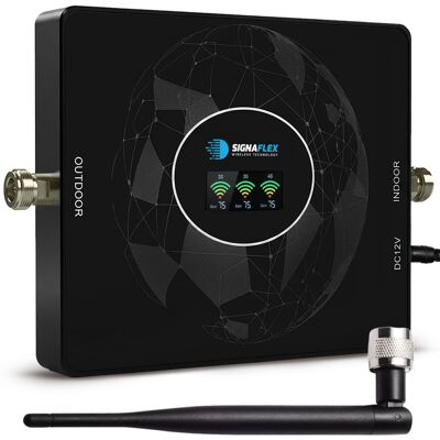 Signaflex Wzmacniacz Zasięgu Gsm Sygnału 2g 3g 4g Lte Telefonu Komórkowego Internetu Signaflex Wzmacniacz Zasięgu Gsm Sygnału 2g 3g 4g Lte Telefonu Komórkowego Internetu