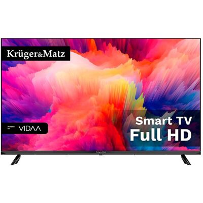 Krüger&Matz Kruger&matz; KM0243FHD-V LED Full HD 43' smart TV DVB-T2/S2 H265 Hevc Krüger&Matz Kruger&matz; KM0243FHD-V LED Full HD 43' smart TV DVB-T2/S2 H265 Hevc