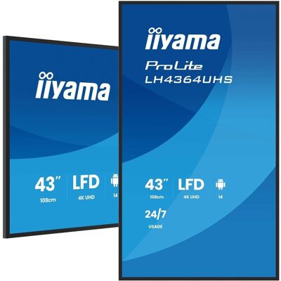 Inny producent Płaski Ekran Iiyama 43 Cale Uhd Lcd 109,2 Cm Inny producent Płaski Ekran Iiyama 43 Cale Uhd Lcd 109,2 Cm