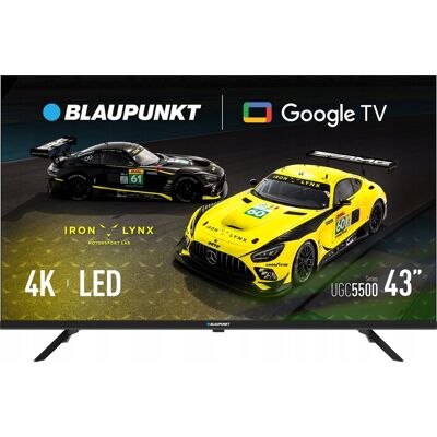 TELEWIZOR BLAUPUNKT 43 CALI LED 4K UHD GOOGLE SMART TV BLUETOOTH DVBT T2 TELEWIZOR BLAUPUNKT 43 CALI LED 4K UHD GOOGLE SMART TV BLUETOOTH DVBT T2