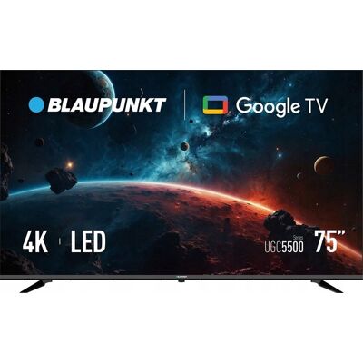 TELEWIZOR BLAUPUNKT 75 CALI LED 4K ULTRA HD SMART GOOGLE TV DOLBY ATMOS TELEWIZOR BLAUPUNKT 75 CALI LED 4K ULTRA HD SMART GOOGLE TV DOLBY ATMOS