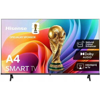 Telewizor Hisense 32a4s 32” Led Hd Ready Vidaa 60hz Wifi Bluetooth Telewizor Hisense 32a4s 32” Led Hd Ready Vidaa 60hz Wifi Bluetooth