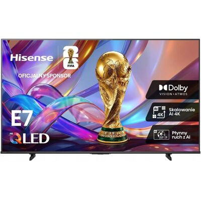Telewizor Hisense 65E7S 65” QLED 4K UHD VIDAA 60Hz WiFi Bluetooth Telewizor Hisense 65E7S 65” QLED 4K UHD VIDAA 60Hz WiFi Bluetooth