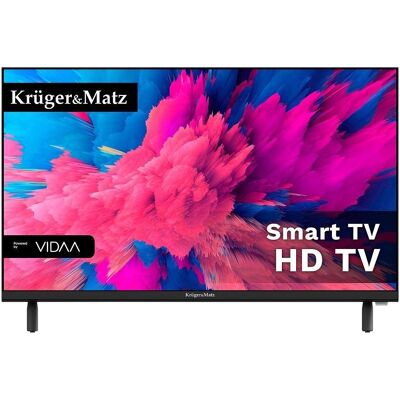 Telewizor Kruger&Matz; 24' HD VIDAA, DVB-T2/S2/T/C H.265 HEVC Telewizor Kruger&Matz; 24' HD VIDAA, DVB-T2/S2/T/C H.265 HEVC