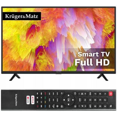 KrugerMatz - 40FHDSmart - DVB-T2/S2 - H.265 - TV KrugerMatz - 40FHDSmart - DVB-T2/S2 - H.265 - TV