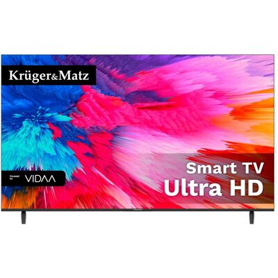 Krüger&Matz Telewizor Kruger&matz; 55' Uhd Smart Dvb-T2/s2 H.265 Hevc Krüger&Matz Telewizor Kruger&matz; 55' Uhd Smart Dvb-T2/s2 H.265 Hevc
