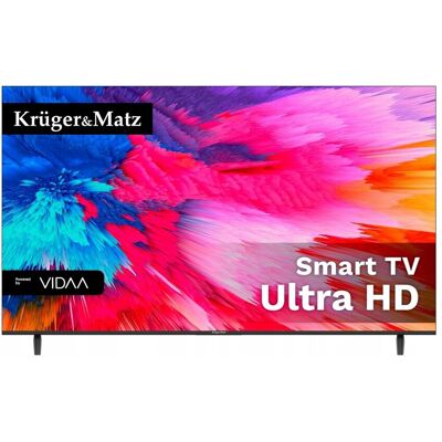 Krüger&Matz Telewizor Kruger&matz; 65' Uhd Smart Dvb-T2/s2 H.265 Hevc Krüger&Matz Telewizor Kruger&matz; 65' Uhd Smart Dvb-T2/s2 H.265 Hevc