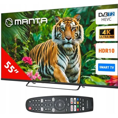 Telewizor MANTA 55LUV125E 55 LED 4K VIDAA Telewizor MANTA 55LUV125E 55 LED 4K VIDAA