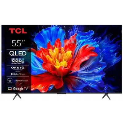 TCL - 55P81KX2 - 55 cali - Czarny - Telewizor TCL - 55P81KX2 - 55 cali - Czarny - Telewizor