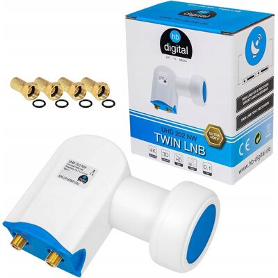 Inny producent Konwerter Satelitarny Podwójny 0.1db Full Hd 4k Ultra Uhd Tv 3d Inny producent Konwerter Satelitarny Podwójny 0.1db Full Hd 4k Ultra Uhd Tv 3d