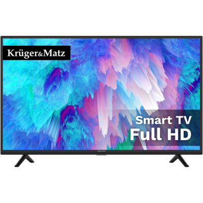 Krüger&Matz Telewizor 40' Kruger&matz; Fhd Dvb-T2/s2 H.265 Hevc Smart Tv / Km0240fhd-S5 Krüger&Matz Telewizor 40' Kruger&matz; Fhd Dvb-T2/s2 H.265 Hevc Smart Tv / Km0240fhd-S5