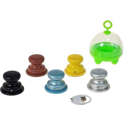 ADAR Głośnik metalowy 4,5x4,5cm z kablem USB ADAR Głośnik metalowy 4,5x4,5cm z kablem USB