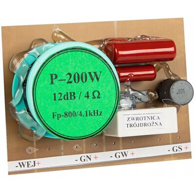 WINFORD Crossover samochodowy 3-drożny - 200W RMS - 8 Ohm WINFORD Crossover samochodowy 3-drożny - 200W RMS - 8 Ohm