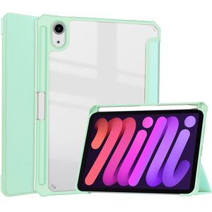 Etui Bizon Case Tab Clear Matt do Apple iPad Mini 6 2021, miętowe