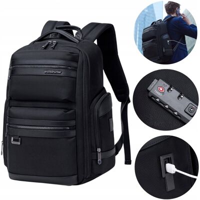 wowbag PLECAK PODRÓŻNY MĘSKI POJEMNY WEJŚCIE KABEL USB ZAMEK SZYFROWY LAPTOP 15,6' wowbag PLECAK PODRÓŻNY MĘSKI POJEMNY WEJŚCIE KABEL USB ZAMEK SZYFROWY LAPTOP 15,6'