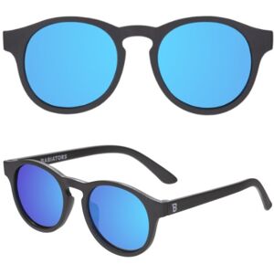 Babiators Okulary dla dzieci (Polaryzacja) 'Keyhole Jet Black' Cobalt Blue Mirrored Lenses Polarized (2023) - Rozmiar : 0-2+ Babiators Okulary dla dzieci (Polaryzacja) 'Keyhole Jet Black' Cobalt Blue Mirrored Lenses Polarized (2023) - Rozmiar : 0-2+