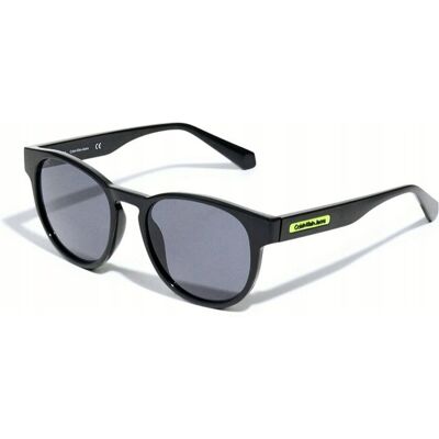 Calvin Klein CKJ22609S Unisex Okrągłe okulary przeciwsłoneczne czarne Calvin Klein CKJ22609S Unisex Okrągłe okulary przeciwsłoneczne czarne