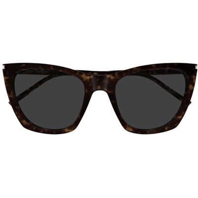 Occhiali Da Sole Saint Laurent Kate Thin Sl214-002 Donna Occhiali Da Sole Saint Laurent Kate Thin Sl214-002 Donna
