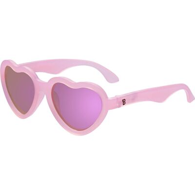 Okularki z polaryzacją Hearts Babiators od 0 do 2 lat - Frosted Pink Okularki z polaryzacją Hearts Babiators od 0 do 2 lat - Frosted Pink