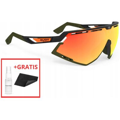 Pro-Ject Okulary na rower Rudy Project Defender BUMPERS OLIVE Multilaser Orange Pro-Ject Okulary na rower Rudy Project Defender BUMPERS OLIVE Multilaser Orange