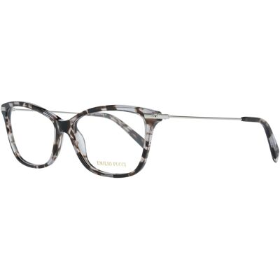 Okulary oprawki damskie Emilio Pucci EP5083 055 54 Brązowe Okulary oprawki damskie Emilio Pucci EP5083 055 54 Brązowe