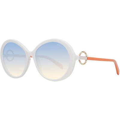 Okulary przeciwsłoneczne Damskie Emilio Pucci EP0164 25P 58 Białe Okulary przeciwsłoneczne Damskie Emilio Pucci EP0164 25P 58 Białe