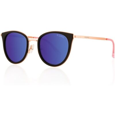 Okulary przeciwsłoneczne OPC FASHION PALERMO Matt Black - Gold/ Blue REVO + ETUI / OPC Okulary przeciwsłoneczne OPC FASHION PALERMO Matt Black - Gold/ Blue REVO + ETUI / OPC