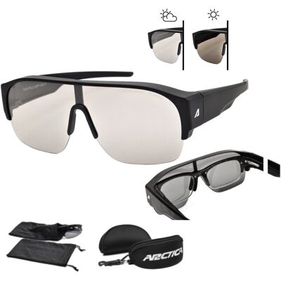 Okulary przeciwsłoneczne polaryzacyjne Arctica Flux OTG z fotochromem - S-313FP Okulary przeciwsłoneczne polaryzacyjne Arctica Flux OTG z fotochromem - S-313FP