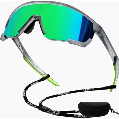 Inny producent OKULARY PRZECIWSŁONECZNE SPORTOWE POLARYZACJA UV400 LEKKIE UNISEX Inny producent OKULARY PRZECIWSŁONECZNE SPORTOWE POLARYZACJA UV400 LEKKIE UNISEX