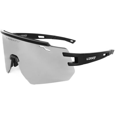 Lucky Okulary Sportowe Rowerowe biegowe Bieganie BLACK silver Damskie Przeciwsłoneczne Lustrzane Kolarskie Rowerowe do Biegania Lucky Okulary Sportowe Rowerowe biegowe Bieganie BLACK silver Damskie Przeciwsłoneczne Lustrzane Kolarskie Rowerowe do Biegania