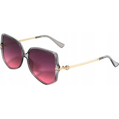 Eleganckie Okulary Przeciwsłoneczne Ozdobne Zauszniki Nicole Lee Różowe Eleganckie Okulary Przeciwsłoneczne Ozdobne Zauszniki Nicole Lee Różowe