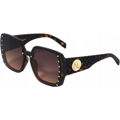 Eleganckie Okulary Przeciwsłoneczne Wysadzane Ćwiekami Nicole Lee Eleganckie Okulary Przeciwsłoneczne Wysadzane Ćwiekami Nicole Lee