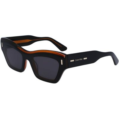 Okulary Damskie Calvin Klein Ck23503s 601 Przeciwsłonczne Butterfly Z Filtem Cat. S3 Okulary Damskie Calvin Klein Ck23503s 601 Przeciwsłonczne Butterfly Z Filtem Cat. S3