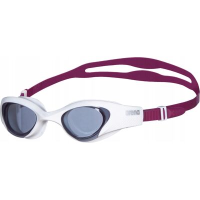 Okulary Do Pływania Damskie Arena The One Woman Smoke/white/purple Okulary Do Pływania Damskie Arena The One Woman Smoke/white/purple
