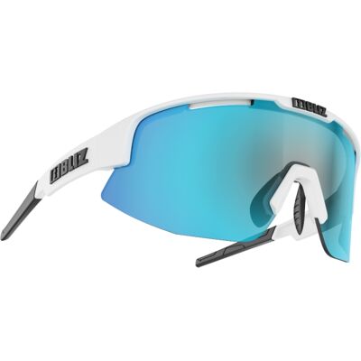 Okulary przeciwsłoneczne Bliz Matrix Small matt white/smoke blue multi OS Okulary przeciwsłoneczne Bliz Matrix Small matt white/smoke blue multi OS