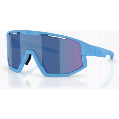 Okulary przeciwsłoneczne Bliz Vision matte blue/grey blue mirror OS Okulary przeciwsłoneczne Bliz Vision matte blue/grey blue mirror OS