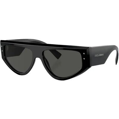 Okulary Przeciwsłoneczne Dolce & Gabbana Dg4461 Czarne/szare Oprawa Z Acetatu, Szare Soczewki Okulary Przeciwsłoneczne Dolce & Gabbana Dg4461 Czarne/szare Oprawa Z Acetatu, Szare Soczewki