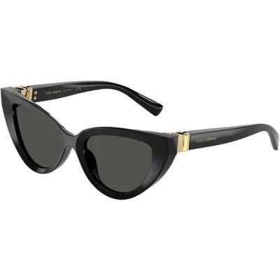 Okulary Przeciwsłoneczne Dolce & Gabbana Dg4497 Czarne 100% Acetat Uv Ochronne Okulary Przeciwsłoneczne Dolce & Gabbana Dg4497 Czarne 100% Acetat Uv Ochronne