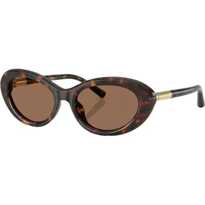 Okulary Przeciwsłoneczne Dolce & Gabbana Dg4519 Brązowe Z Ochroną Uv Okulary Przeciwsłoneczne Dolce & Gabbana Dg4519 Brązowe Z Ochroną Uv